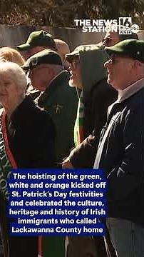 Celebrating the Irish on first day of March in Scranton