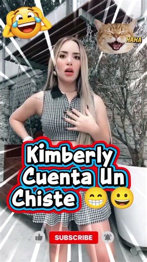 Kimberly Tells a Joke #humor #kimberlyloaiza #comedy #viralshort #jukilop