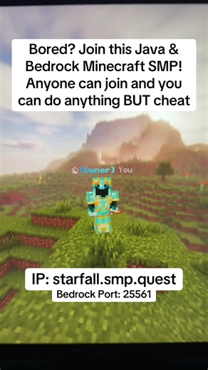 Join this new minecraft smp #minecraft #smp #fyp