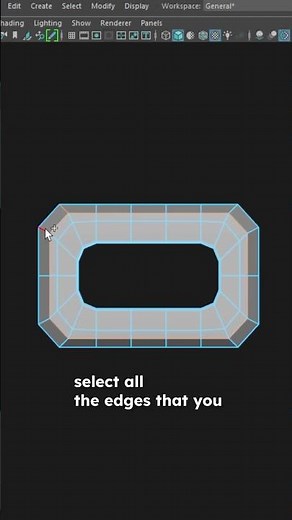 Maya Tips: Better Supporting Edges for a Clean Mesh #mayatutorial #modelingtips #shorts
