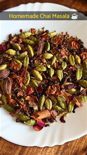 Homemade Chai Masala | Perfect Masala Chai at Home#youtubeshorts#shorts #masalachai#reels#shortvideo