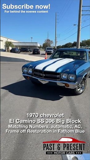 1970 Chevrolet El Camino SS 396 Big Block