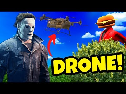 My Friend Cheated with a DRONE in Gmod Hide and Seek! (Funny Moments)