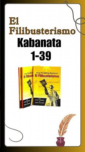 Kabanata 1-39 El Filibusterismo