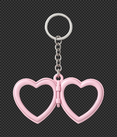 Download premium png of PNG Pink heart-shaped photo keychain. by Pinn about heart frame, collage frame png, double photo, collage frame, and keychain 25369820