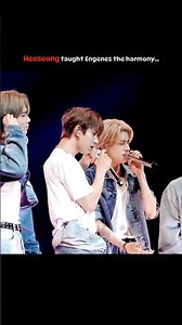 ENGENES singing Heeseung's harmony for Jake 🥹