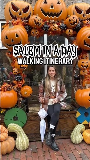 Here’s my Salem Mass Itinerary 📝