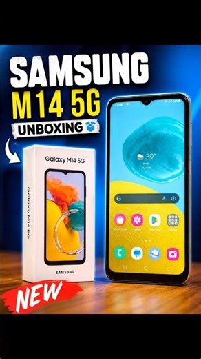 Samsung Galaxy M14 5G 😍 Full Unboxing & First Look ⚡ #Shorts