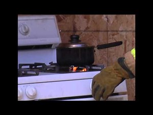 Coon Rapids Fire Department - Grease Fire Demonstration