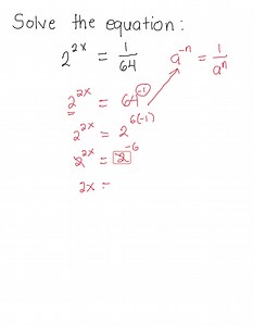 Negative exponent rule to solve the equation #mathematics #tutorial #fypシ | Titser Gaming