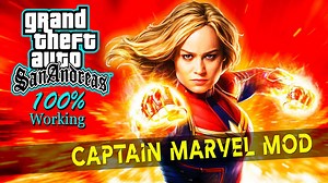 GTA San Andreas Captain Marvel Mod With Powers - Hindi urdu Gaming