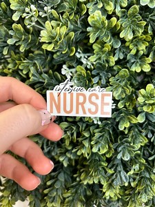 Intensive Care Unit ICU Nurse Sticker Block Letters - Etsy Australia