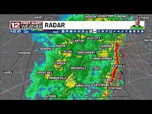 WSFA tracking severe weather March 11/12 2026
