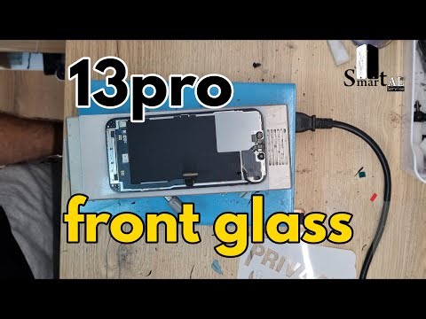 iPhone 13 pro front glass replacement-full video 4k