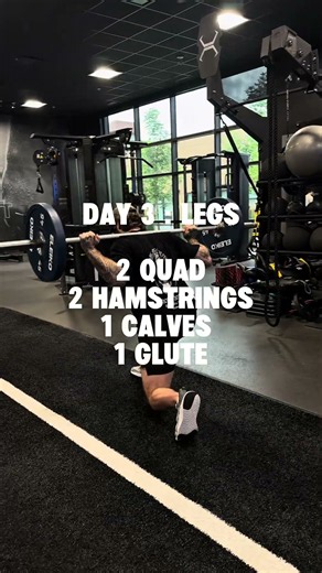 The 5 Day Split I'd Give Any Beginner (Push, Pull, Legs, Cardio, Arms) #fitness #workout #health