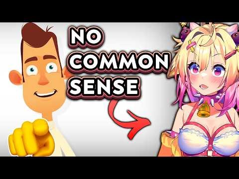 Can a VTuber Pass a Common Sense Test That 90% of People Fail?