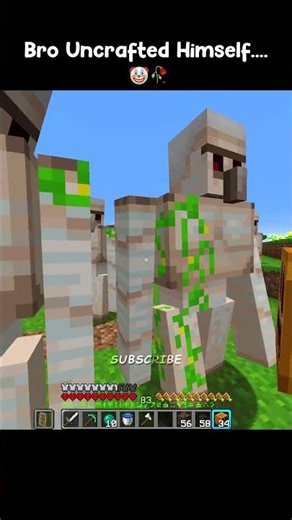 Bro Uncrafted Himself #minecraft #mlgclutch #pvp #clutch #manhunt