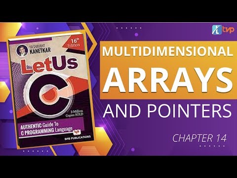 Let us C solutions | C Programming | How to access 2D Arrays with Pointers in C Language | 2D Array