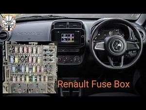 Renult kwid 1. Wiring and Fuse Box Location.