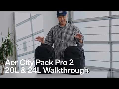 Aer City Pack Pro 2 20L & 24L Walkthrough