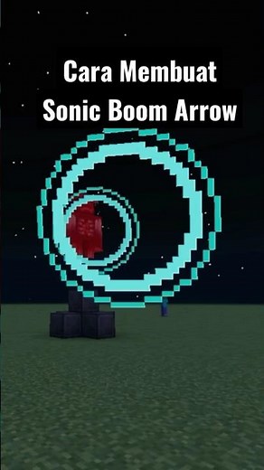 Minecraft PE Sonic Boom Arrow Tutorial | No Mod