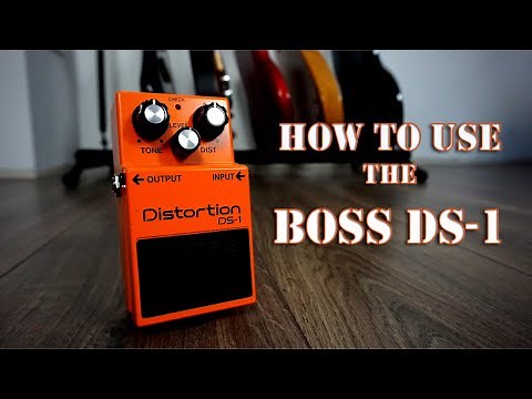 5 Ways How You Can Use The Boss DS-1 Distortion Pedal