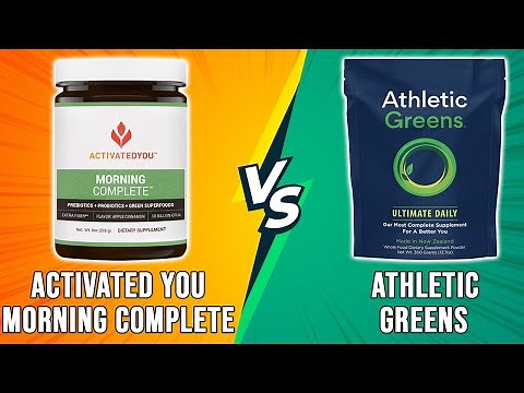 Activated You Morning Complete vs Athletic Greens- Which Green Powder Should You Pick?