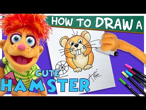 How To Draw A Hamster | Art Tutorial for Kids | Artie's Show