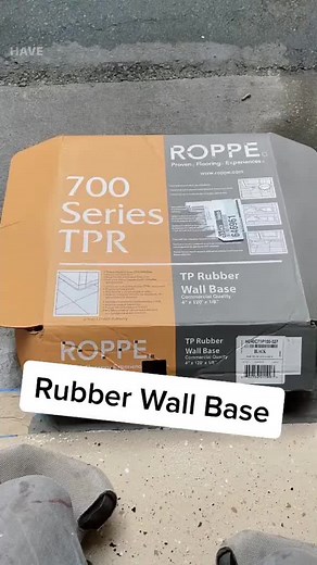 DIY Rubber Wall Base! #diy #alwayslearning #tipsandtricks #garage | BYOT