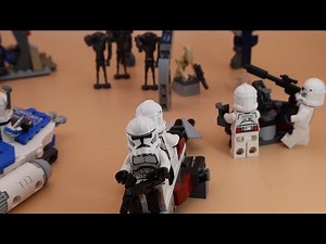 Lego ASMR Clone/Droid Battle set