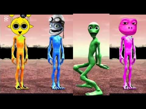Crazy alien dancing in The Mars👽👽
