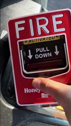 Gamewell FCI - MS-7S Single Action Conventional Fire Alarm Pull station Demo #firealarm