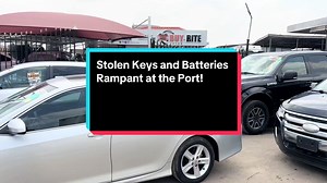 Stolen Keys and Batteries Rampant at the Port! #automotive #automobile #cardealership #nigeriantiktok🇳🇬 #autobroker #carbusiness #tiktok #car #training #auction #lagos #preorder #nigeriacustomsservice