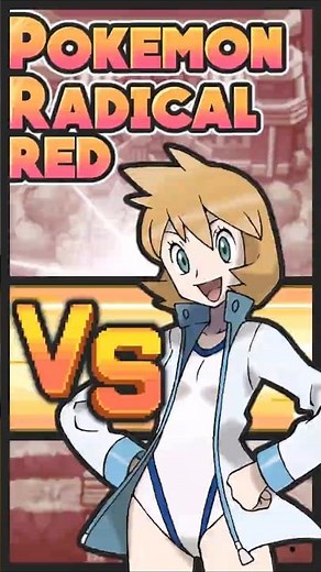 Pokémon Fire Red HARD MODE!!! Vs Leader Misty #pokemon #radicalred #pokemonfirered
