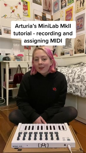 MiniLab MkII - Part 2.a Recording and Assigning MIDI