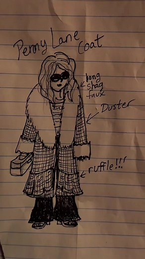 The process of my crochet 🌼Penny Lane Coat🌼 #pennylane #crochet #pennylanecoat #pennylanecrochet #crochetdesign #crochetpennylanecoat #70s #1973 #70sfashion #almostfamous #katehudson #itsallhappening #groupie #bandaid #fyp