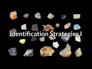 M11-Strategies for Mineral Identification - Part I