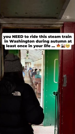 the most EPIC train in Washington!? 🤯🙈