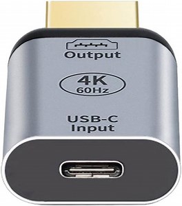 USB-C naar HDMI Adapter 4K 60Hz voor Tablet, Telefoon en Laptop - Video Uitgang | bol