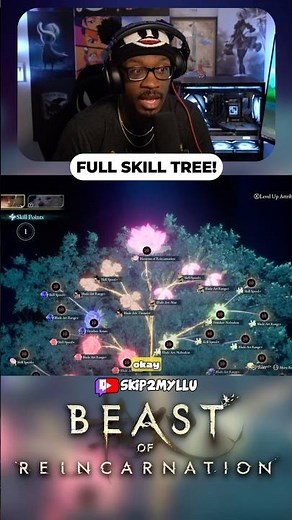 FULL SKILL TREE ON BEAST OF REINCARNATION!