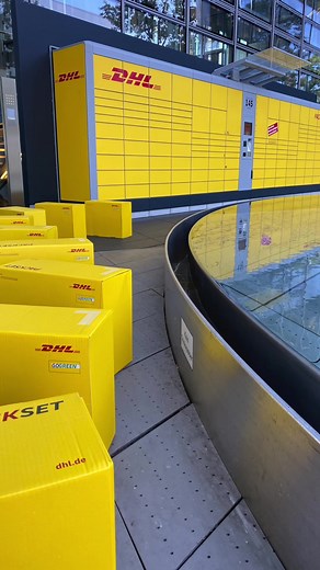Neue DHL Packstation mit 10.000 Fächern gestartet