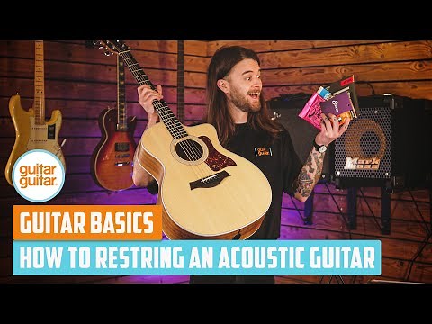 How To Restring An Acoustic Guitar | A Complete Guide