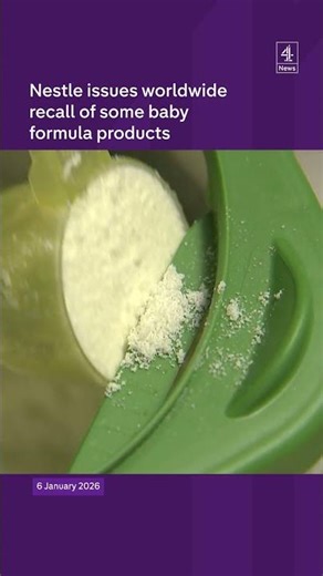 Nestle recalls baby formula products