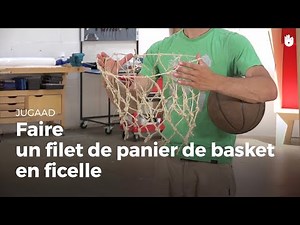 Make a basketball net out of string | Jugaad