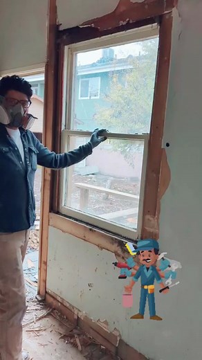 how to fix a stuck window. #losangeles #realestate #handyman #jalapeñosolutions