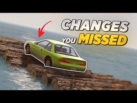 Updated Career Mod, Showroom, Water Splash Sounds & More - BeamNG 0.32