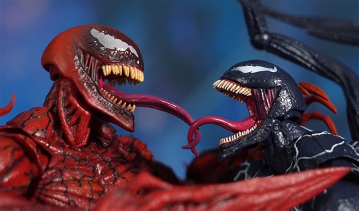 【美漫】万代 shf毒液 shf屠杀 双倍开盒！附大量猛男惊喜特写！！