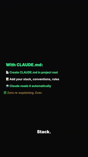 CLAUDE.md — the secret file that makes Claude Code 10x smarter #Shorts
