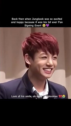 jungkook first fan signing event...