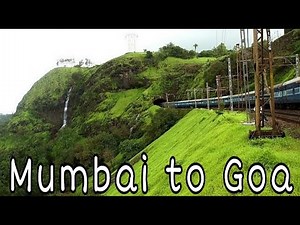 You can't miss this train journey in India || Mumbai to Goa in Vistadome coaches